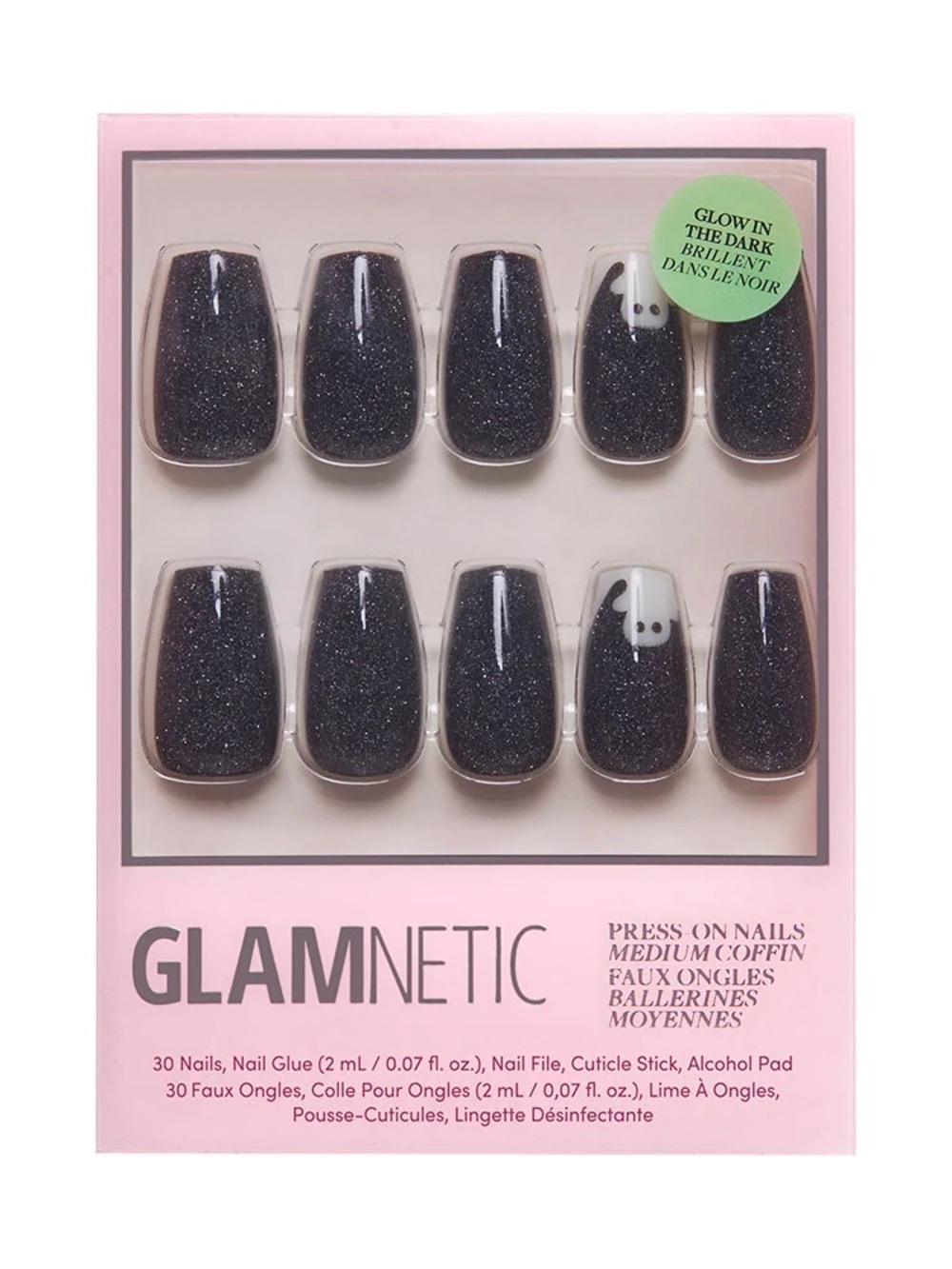 2 for $24 - Glamnetic Press-On Nails - Phantom Glow